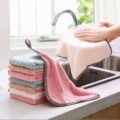 កន្សែងជូត 25x25 - 8pcs Kitchen Towel - Image 5