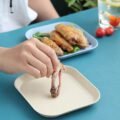 ចានជ័រជ្រុង - 4pcs Plastic Dish 15cm - Image 6