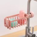 ប្រដាប់ដាក់ប៉ុងសាប៊ូ - Kitchen Sink Organizer - Image 5