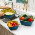 កញ្ច្រែងឈុត មាន6 - Multifunctional Drain Basket - Image 3