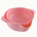 កញ្ជ្រែងលាងបន្លែ - Double Drain Basket - Image 6