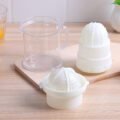 ប្រដាប់ច្របាច់ក្រូច - Mini Manual Orange Juicer - Image 2