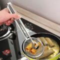 វែកបំពង - Oil Frying Clamp Spoon with Clip - Image 6