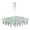 ស្នួលហាលស្រោមជើង - Clothes Hanger 32 Clips - Image 7