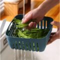 ប្រអប់លាងបន្លែ​ - Double Layer Drain Basket Box with Lid - Image 4