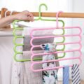 ស្មារព្យួរសម្លៀកបំពាក់5ប្រឡោះ - 6PCS Clothes Hanger - Image 2