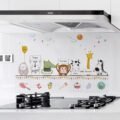 ស្ទីកគ័របិទផ្ទះបាយ - Kitchen Oil-Proof Wall Sticker