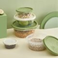 ប្រអប់ដាក់គ្រឿងទេស - 4pcs Food Storage Boxes - Image 7