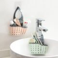 កន្ត្រងត្រងកាកសំណល់​ - Sink Shelf Soap Sponge Drain Rack - Image 3