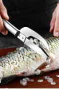 កាំបិត - 3In1 Stainless Steel Fish Scale - Image 8