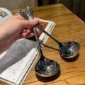 វែកស៊ុប - Stainless Steel Soup Spoon - Image 3