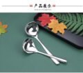 វែកស៊ុប - Stainless Steel Soup Spoon - Image 5