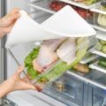 ប្រអប់ដាក់អាហារ _ Transparent Plastic Refrigerator Storage - Image 5