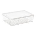 ប្រអប់ដាក់អាហារ _ Transparent Plastic Refrigerator Storage - Image 7