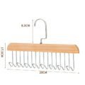 ស្មាព្យួរសម្លៀកបំពាក់ - Wood Hanger - Image 5
