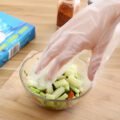 ស្រោមដៃថង់ - 200pcs/box Plastic Gloves - Image 4