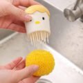 ច្រាស់លាងចាន - Handle Nano Cleaning Brush - Image 3