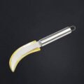 កាំបិតចិតម្នាស់ - Stainless Steel Pineapple Paring Knife - Image 3
