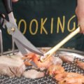 ឈុតចាប់សាច់អាំង - Stainless Steel Food Tongs Set - Image 2