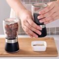 ក្រឡម្រេច - Pepper Grinder Glass Seasoning Bottle - Image 3