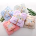 ឈុតកន្សែង - Bath Towel Set Two-In-One