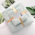 ឈុតកន្សែង - Bath Towel Set Two-In-One - Image 4