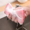 ប៉ុងលាងចាន - 3pcs Cleaning Sponge - Image 4