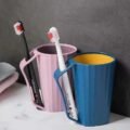 កាដាក់ច្រាស់ដុសធ្មេញ - 1pc Creative Mouthwash Mug - Image 5