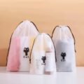ថង់ដាក់សម្លៀក់បំពាក់ - 5pcs Cartoon Plastic - Image 2