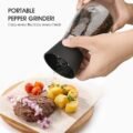 ក្រឡម្រេច - Pepper Grinder Glass Seasoning Bottle - Image 6