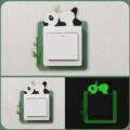 ស៊ុមព្រីភ្លើង - Luminous Cartoon Switch - Image 5