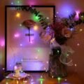អំពូល 10ម៉ែត្រ 100LEDប្រើថ្មពិល - Image 8