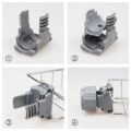 ប្រដាប់ដាក់ប៉ុងសាប៊ូ - Iron Faucet Rack - Image 7