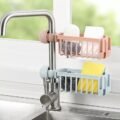ប្រដាប់ដាក់ប៉ុងសាប៊ូ - Kitchen Sink Organizer
