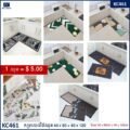 កម្រាលជើងឈុត 40 x 60 + 40 x 120 - Image 2