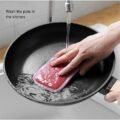 ប៉ុងលាងចាន​ - 2pcs Scrub Sponges