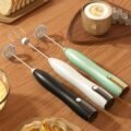 ប្រដាប់វាយពងទា - Electric Milk Frother Foam Maker - Image 6