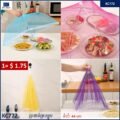 ប្រដាប់គ្របម្ហូប _ 1pc Foldable Food Cover - Image 2