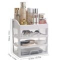 ទូរដាក់គ្រឿងអលង្ការ​ - Transparent Plastic Three Drawer - Image 4
