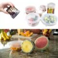 ប្រដាប់គ្របម្ហូប​ - Silicone Food Cover - Image 5