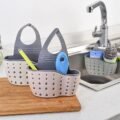 កន្ត្រងត្រងកាកសំណល់​ - Sink Shelf Soap Sponge Drain Rack