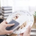 ប៉ុងលាងចាន - 4pcs Kitchen cleaning Sponge
