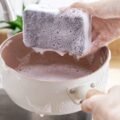 ប៉ុងលាងចាន - 4pcs Kitchen cleaning Sponge - Image 6