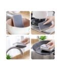 ប៉ុងលាងចាន - 4pcs Kitchen cleaning Sponge - Image 4