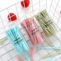 សមចាក់ផ្លែឈេី - Plastic Little Desserts Fork 50PCS - Image 4