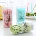 សមចាក់ផ្លែឈេី - Plastic Little Desserts Fork 50PCS - Image 2