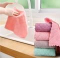 កន្សែង​ជូតចាន​ ជូតកែវ - 10pcs Cleaning Towel - Image 11