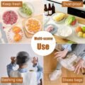 ថង់គ្របម្ហូប - 100PCS Disposable Food Storage - Image 2