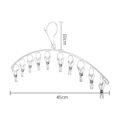 ដែកព្យួរហាលស្រោមជេីង​ - 3pcs Clothes Hanger - Image 2