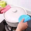 ជ័រស៉ីលីកូនលាងសម្អាត​​ - 5PCS Silicone Dish Washing Brush - Image 4